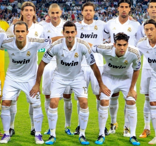 Real Madrid Team - Obrázkek zdarma pro iPad