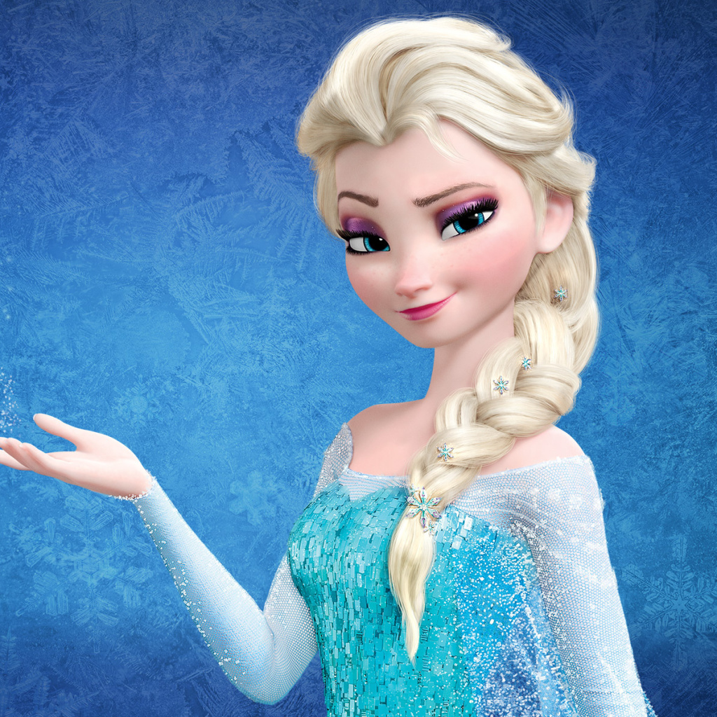 Das Elsa in Frozen Wallpaper 1024x1024