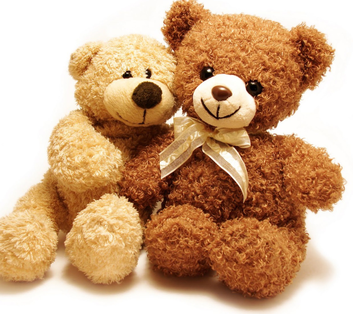 Fondo de pantalla Valentine Teddy Bear Hug 1440x1280