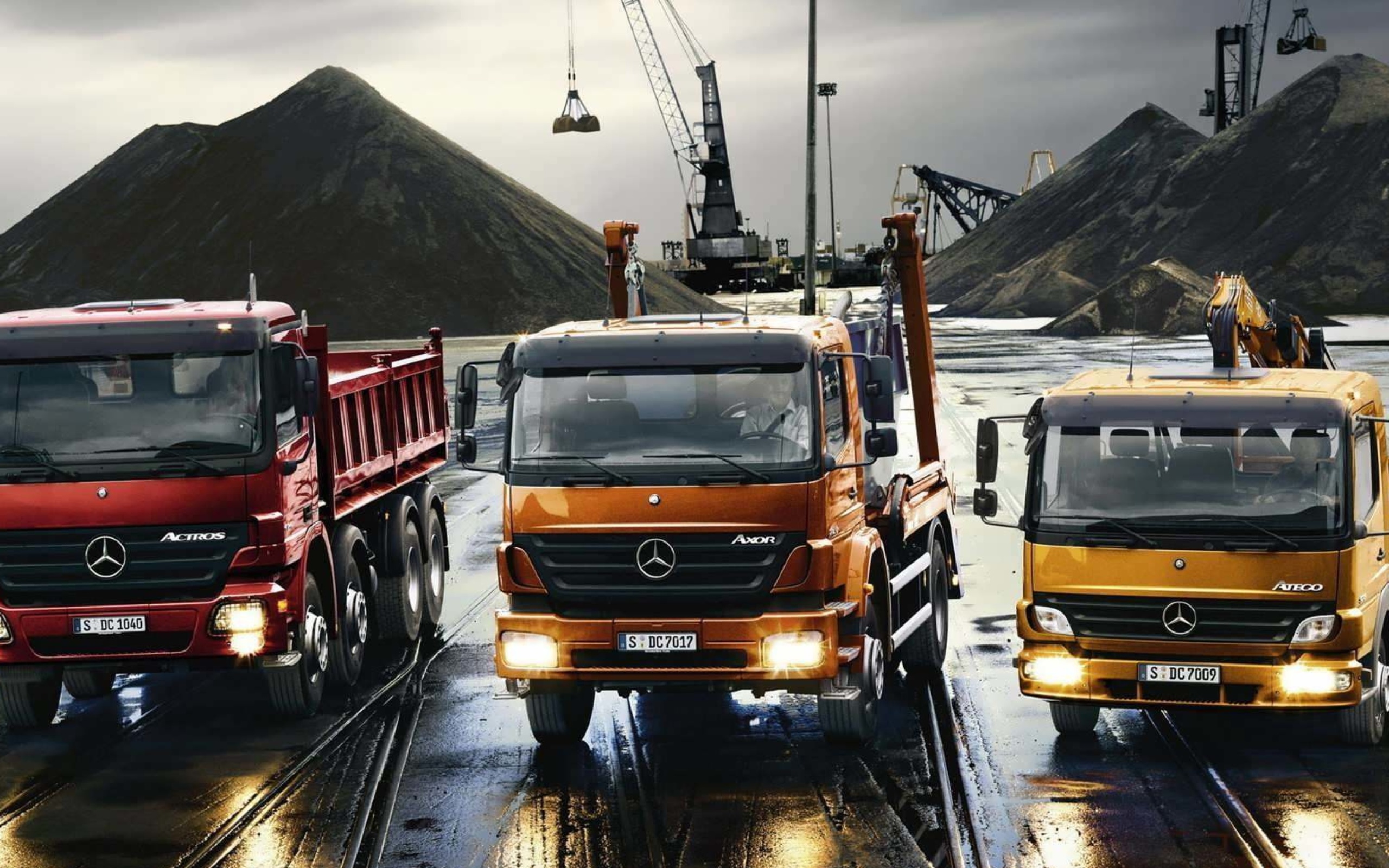 Das Mercedes Trucks Wallpaper 2560x1600