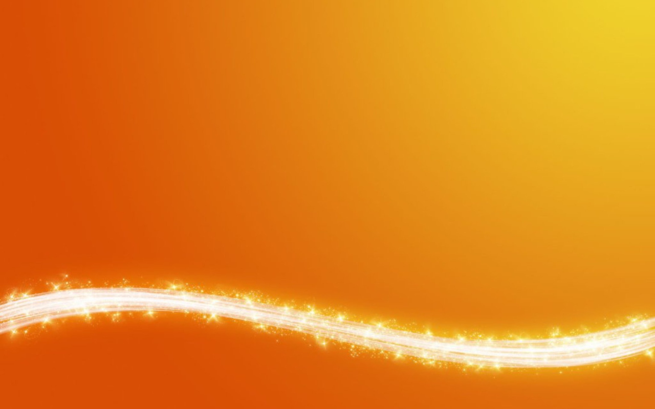 Das Fire On Orange Wallpaper 1280x800