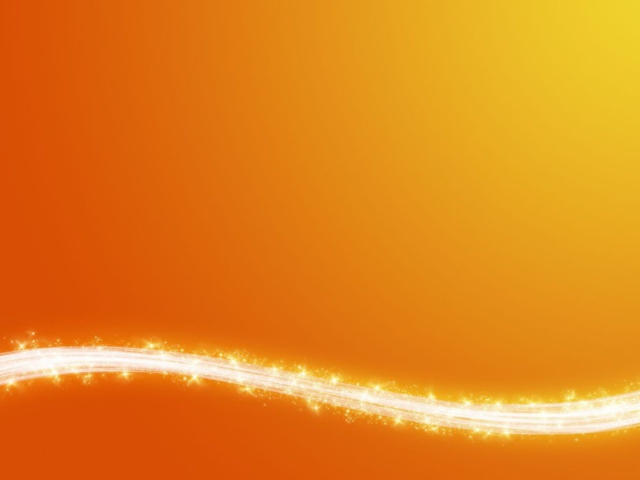 Das Fire On Orange Wallpaper 640x480