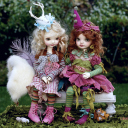 Screenshot №1 pro téma Dolls In Creative Costumes 128x128