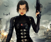 Das Resident Evil  - Milla Jovovich Wallpaper 176x144