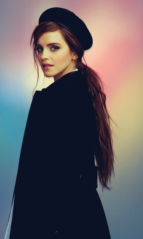 Fondo de pantalla Emma Watson 480x800