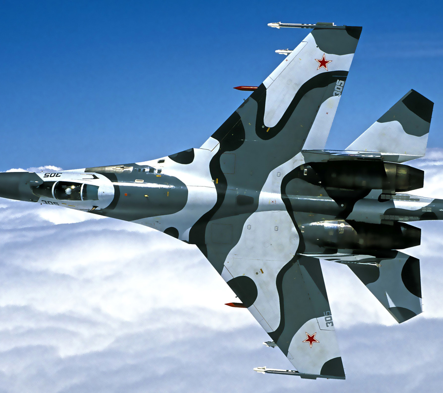 Sukhoi Su 27 wallpaper 1440x1280