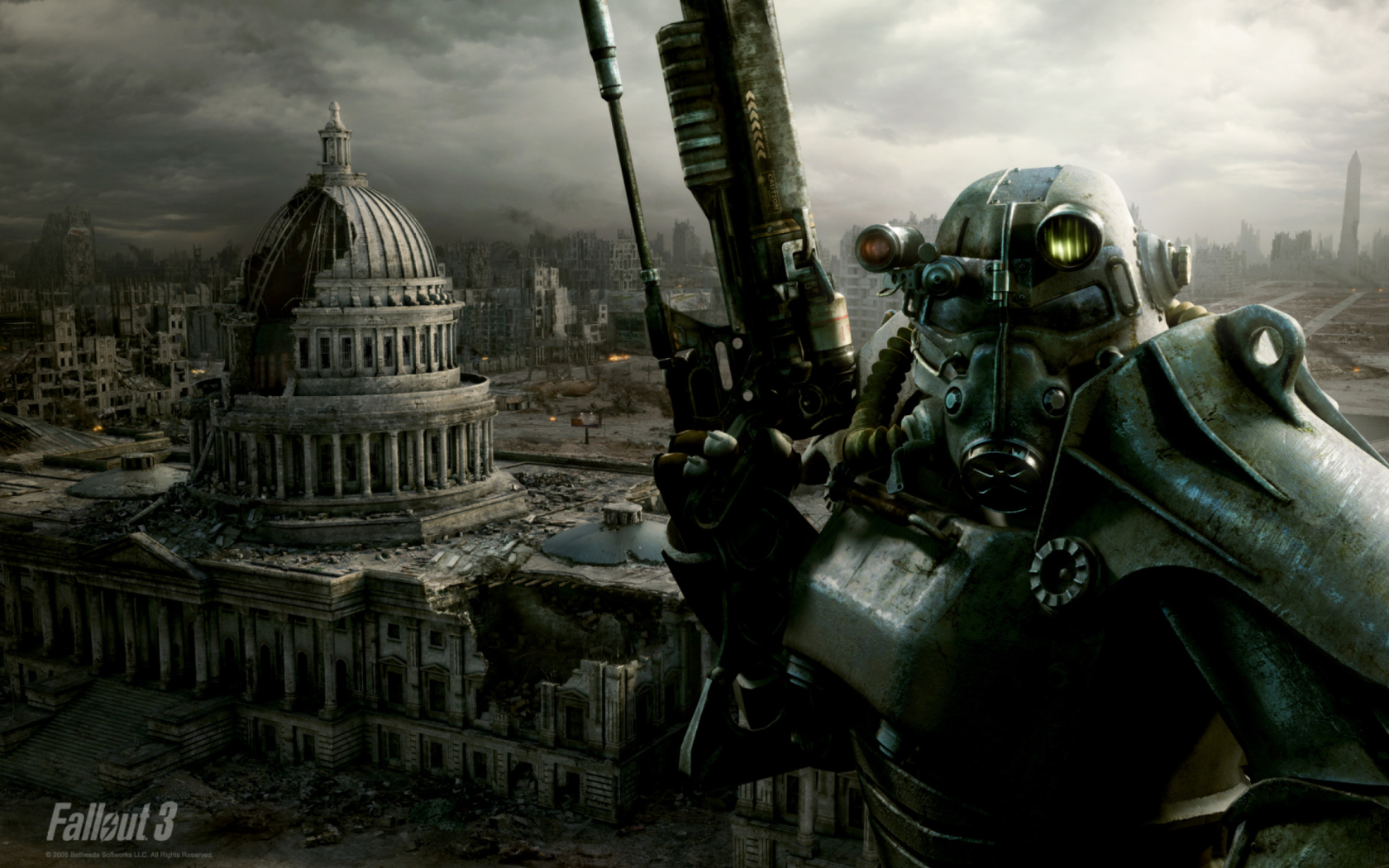 Screenshot №1 pro téma Fallout 3 1680x1050