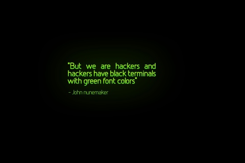 But We Are Hackers wallpaper 480x320