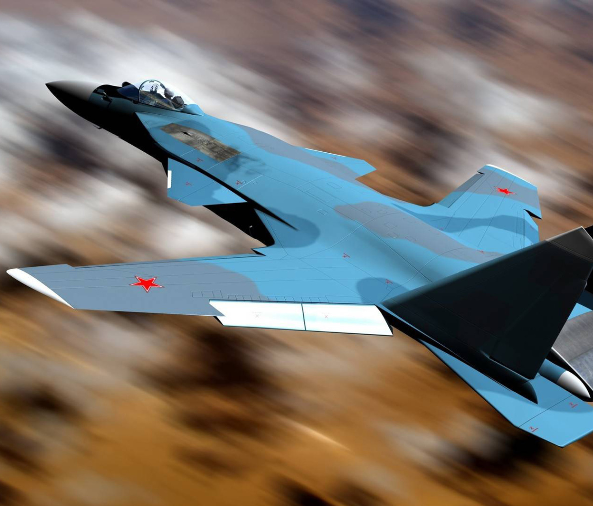Screenshot №1 pro téma Sukhoi Su 47 Firkin Jet Fighter 1200x1024