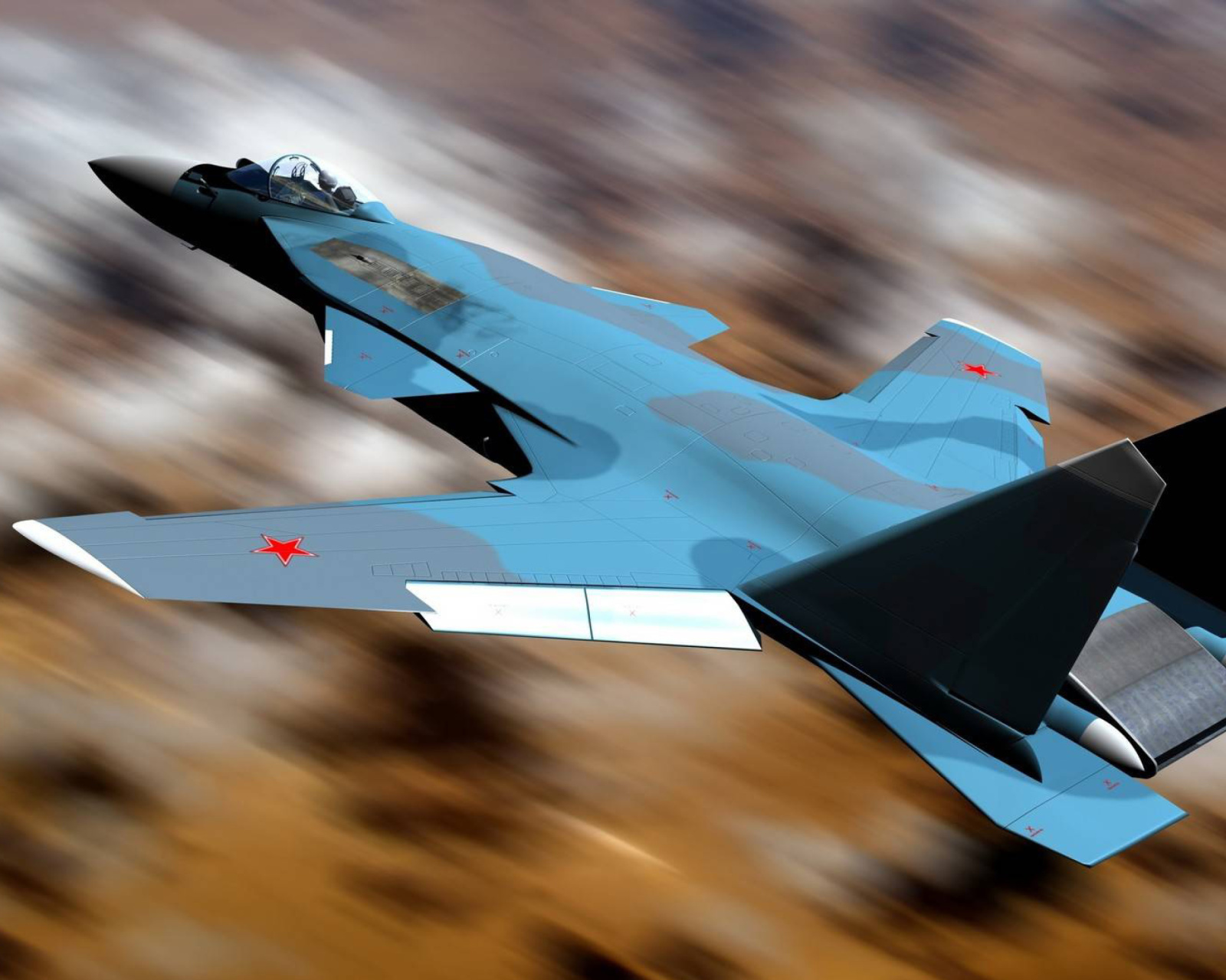 Screenshot №1 pro téma Sukhoi Su 47 Firkin Jet Fighter 1600x1280