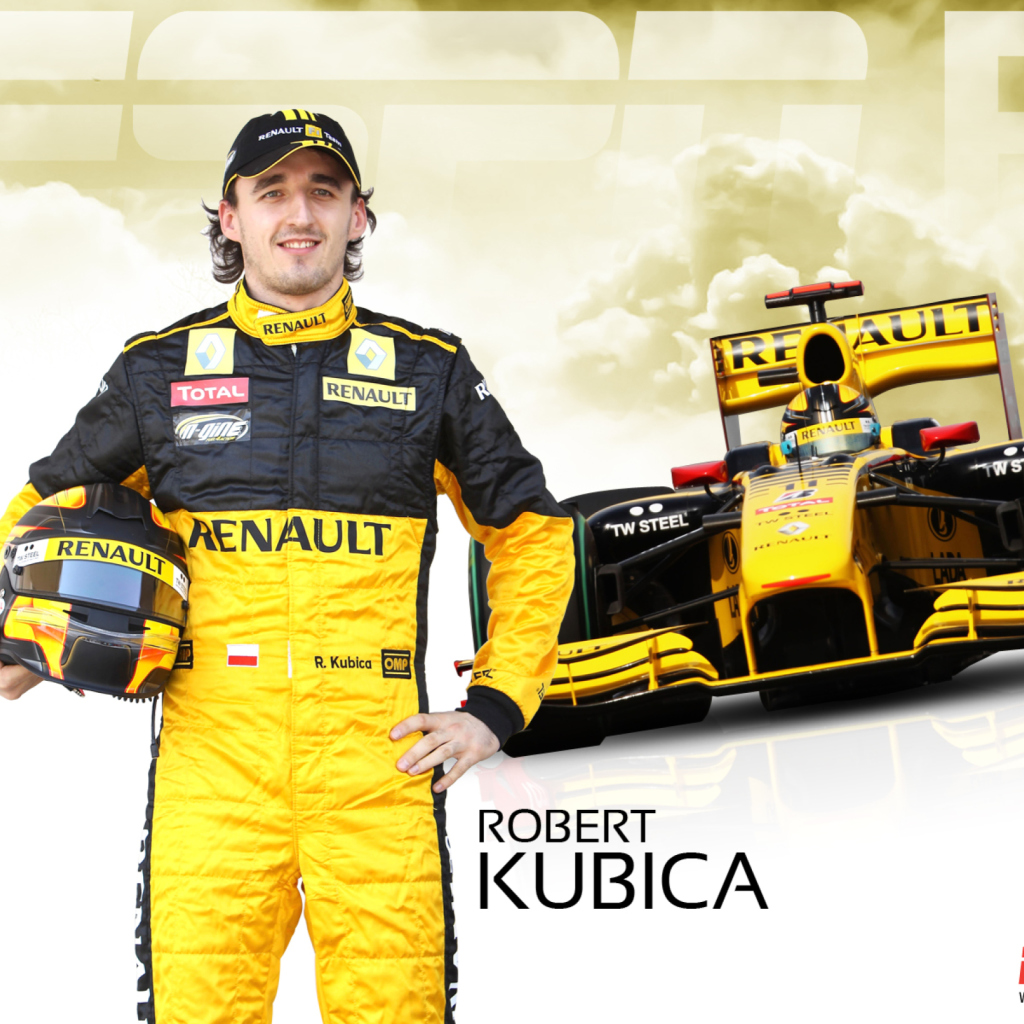 Screenshot №1 pro téma Renault Formula 1 - Robert Kubica 1024x1024