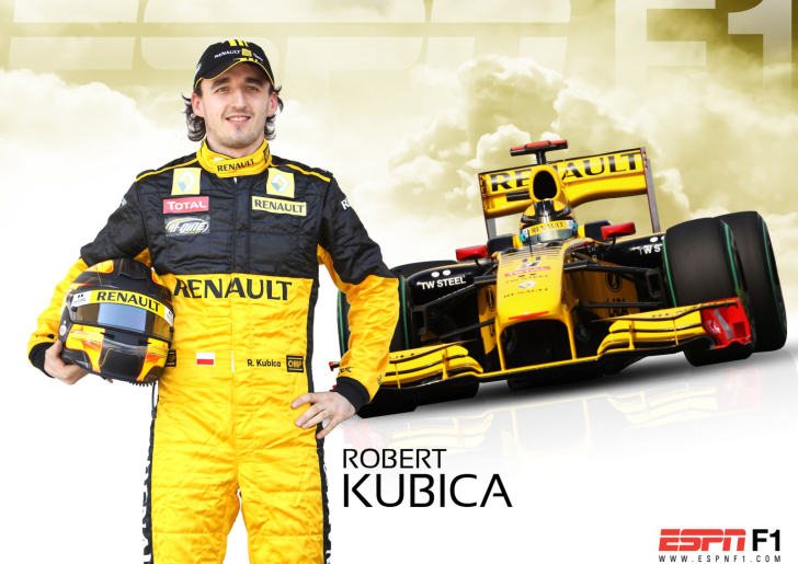 Screenshot №1 pro téma Renault Formula 1 - Robert Kubica