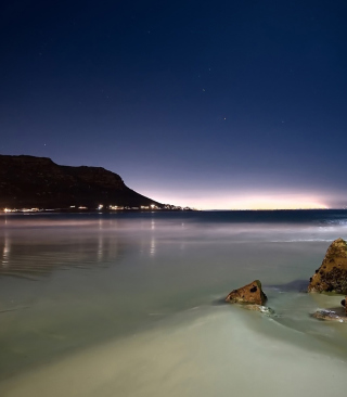 Beach At Night - Obrázkek zdarma pro iPhone 5S