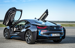 BMW i8 Background for Android, iPhone and iPad