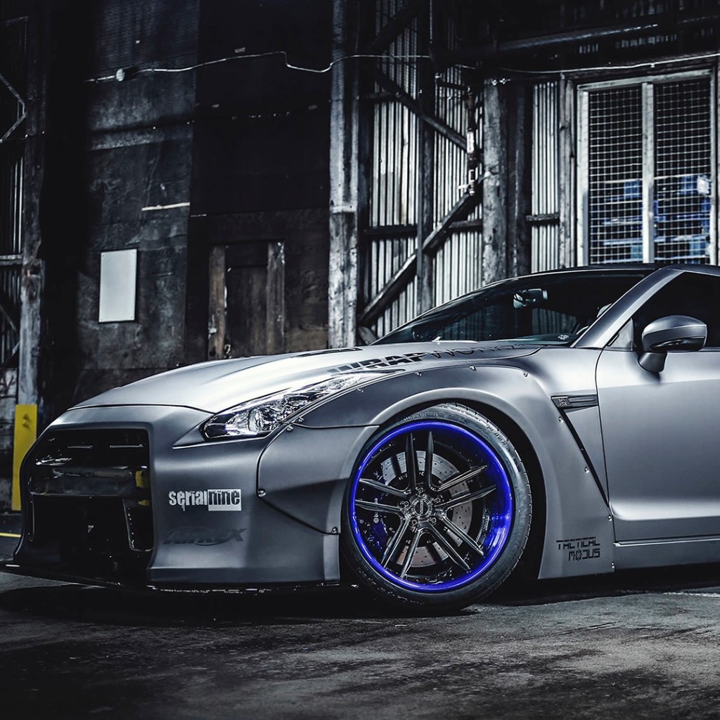 Das Nissan GT R Body Kit Wallpaper 1024x1024