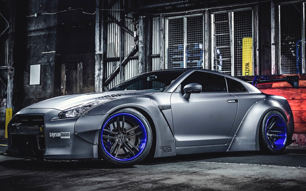 Fondo de pantalla Nissan GT R Body Kit 1280x800