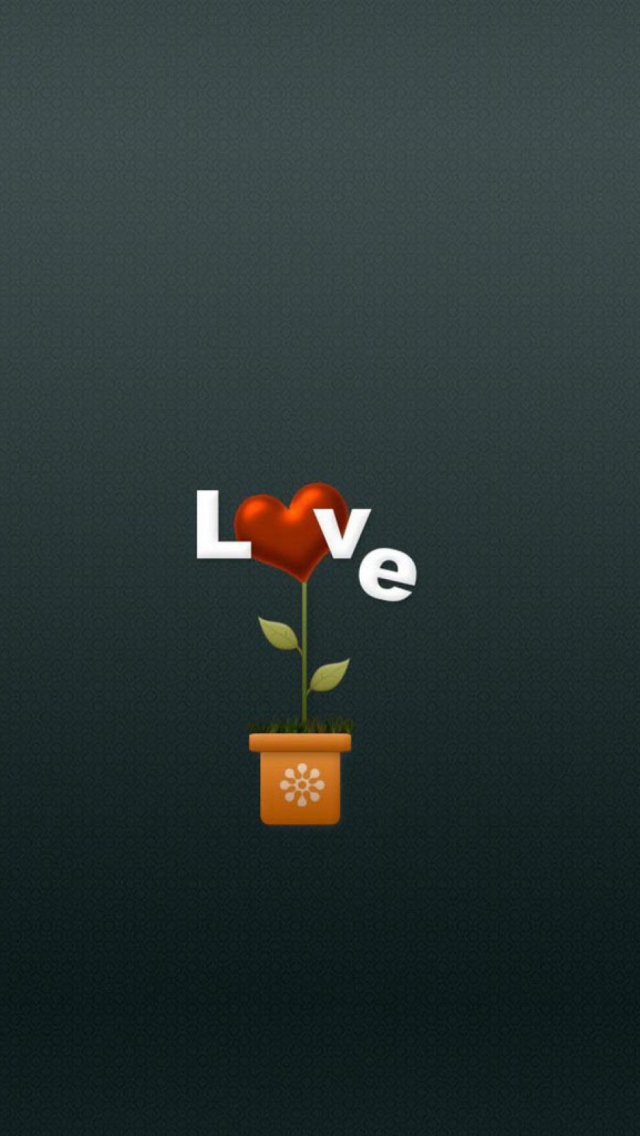 Flower Of Love wallpaper 640x1136