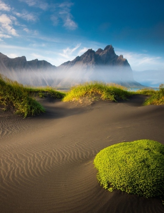 Icelandic Beach - Obrázkek zdarma pro 132x176