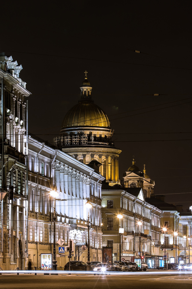 Saint Isaacs Cathedral in Petersburg screenshot #1 640x960