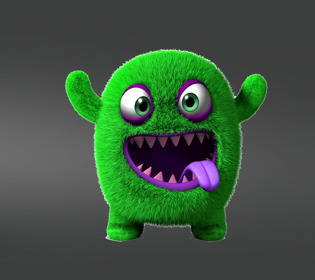 Sfondi Green Monster 1080x960