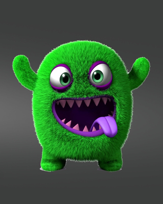 Green Monster - Obrázkek zdarma pro 768x1280