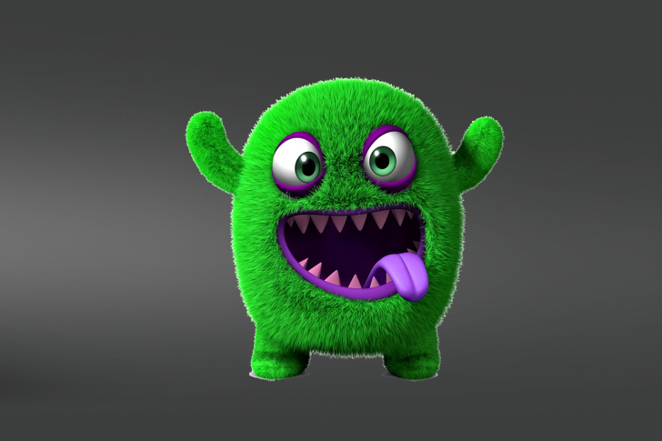 Screenshot №1 pro téma Green Monster