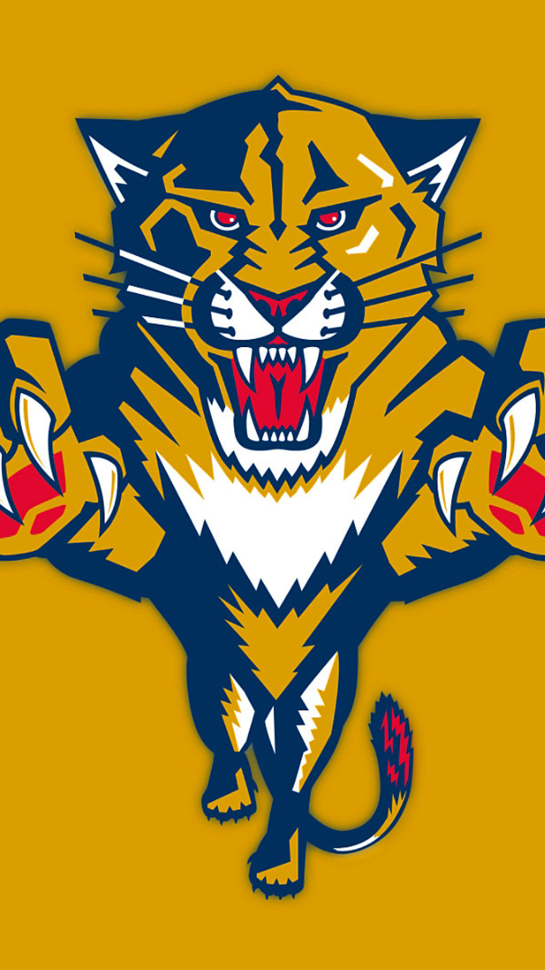 Das Florida Panthers Logo Wallpaper 1080x1920
