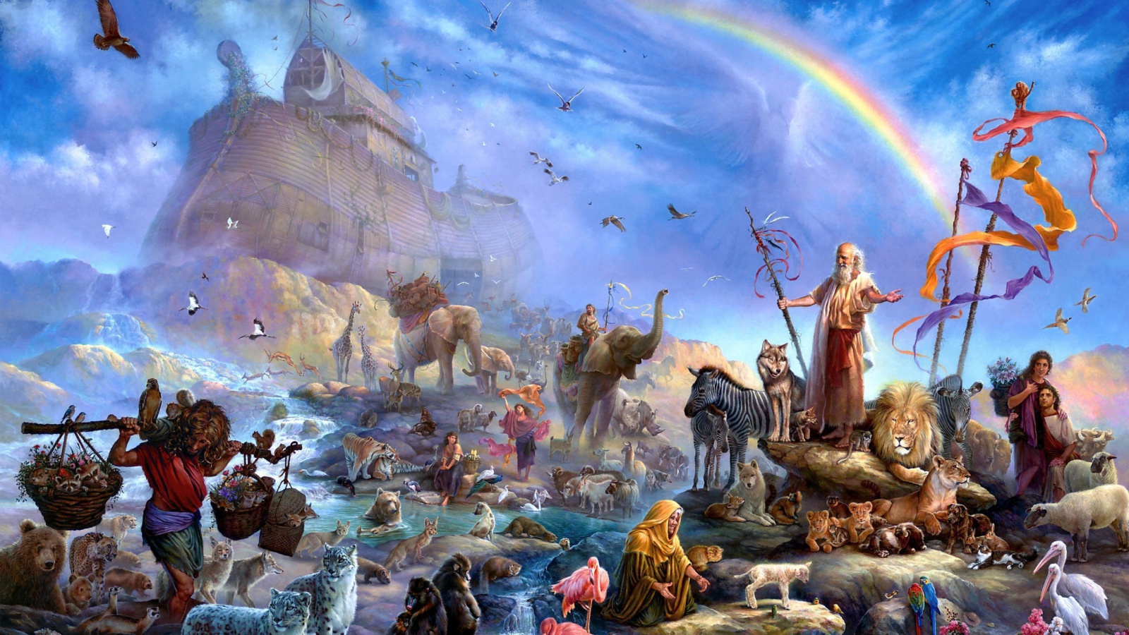 Tom duBois - Noahs Ark wallpaper 1600x900
