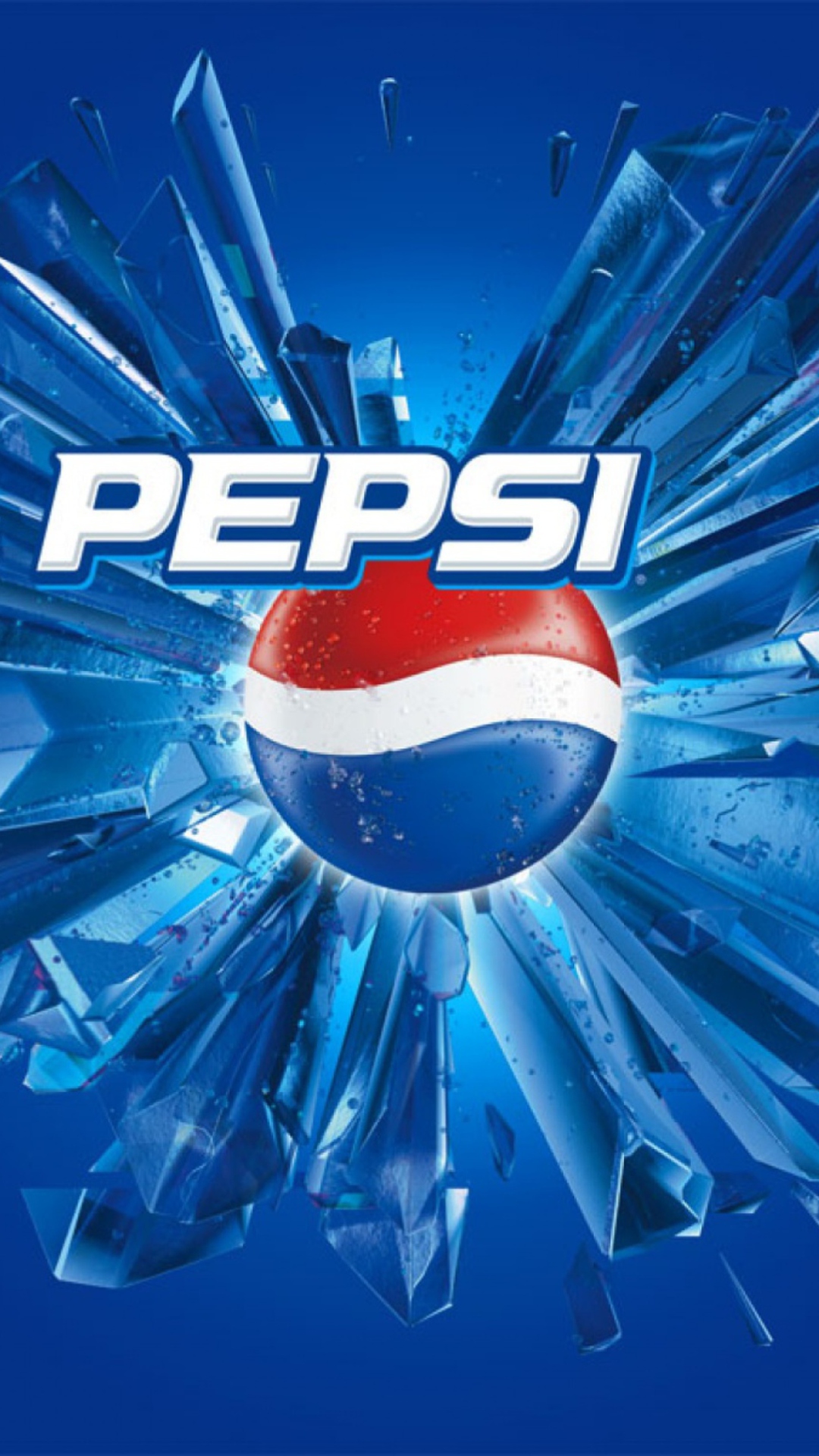 Das Splashing Pepsi Wallpaper 1080x1920
