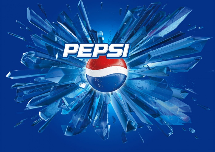 Обои Splashing Pepsi