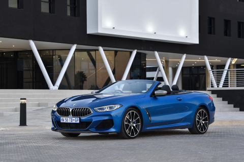 Fondo de pantalla BMW M850i xDrive Cabrio 480x320