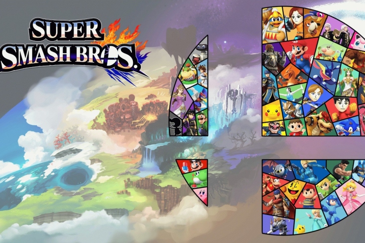 Das Super Smash Bros for Nintendo 3DS Wallpaper