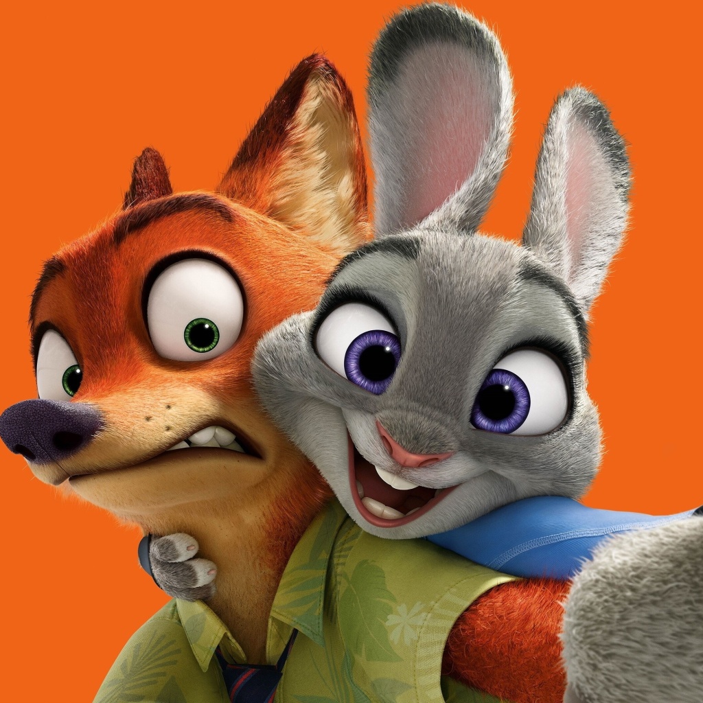 Das Zootopia 3D Wallpaper 1024x1024