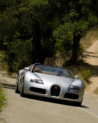 Kostenloses Bugatti Veyron 16.4 Grand Sport Wallpaper für Nokia C2-02