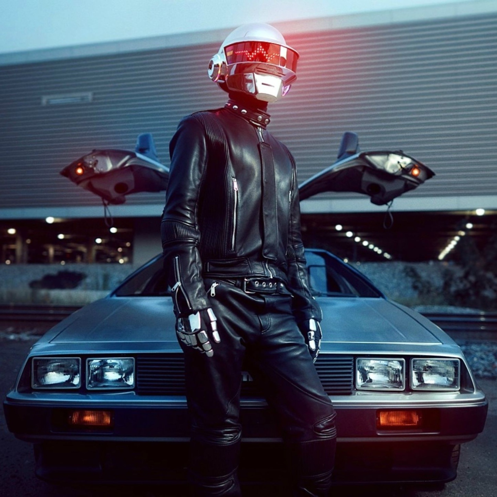 Screenshot №1 pro téma Daft Punk Delorean 1024x1024