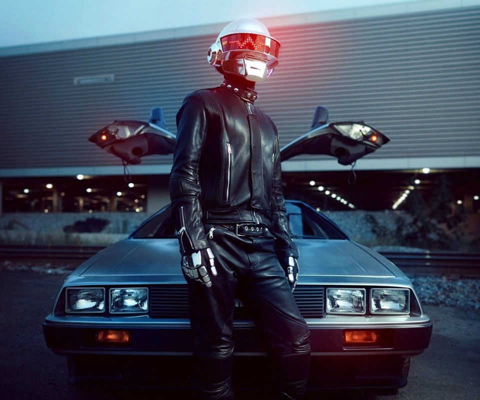 Daft Punk Delorean screenshot #1 960x800