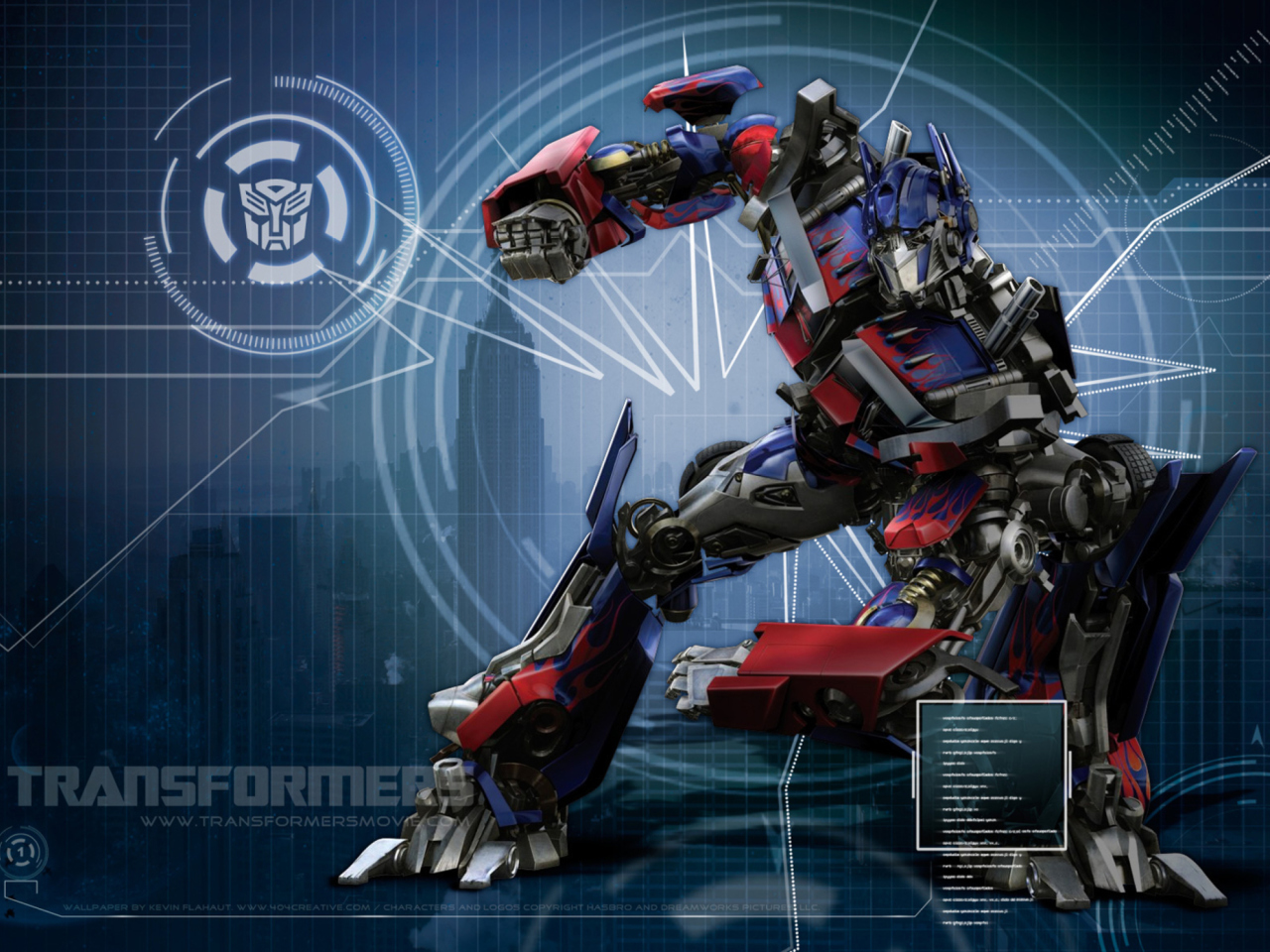 Screenshot №1 pro téma Transformers Autobot 1280x960