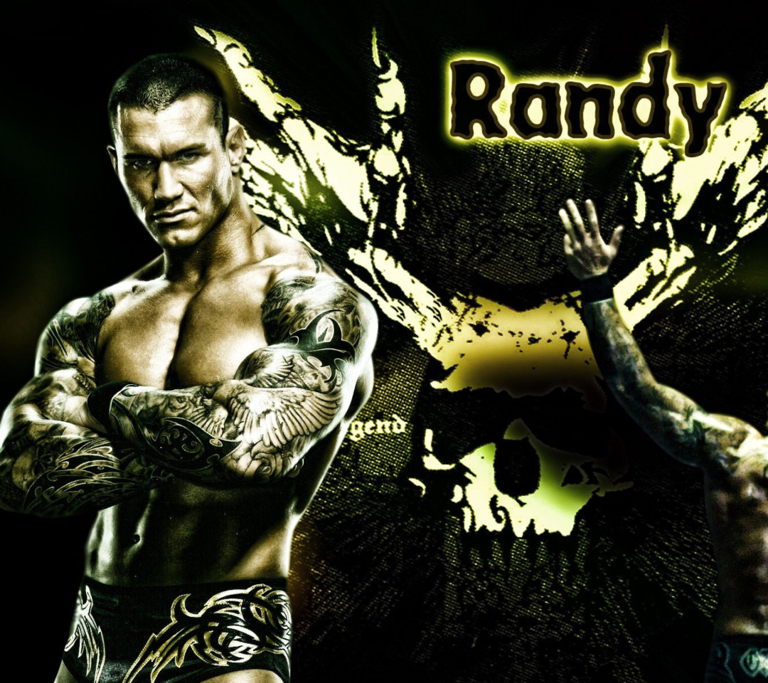 Fondo de pantalla Randy Orton Wrestler 1080x960