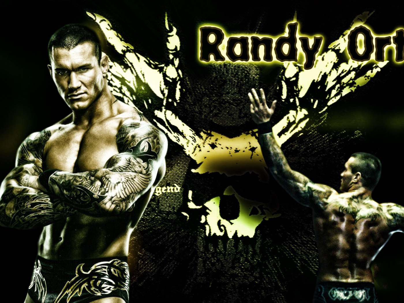 Das Randy Orton Wrestler Wallpaper 1400x1050
