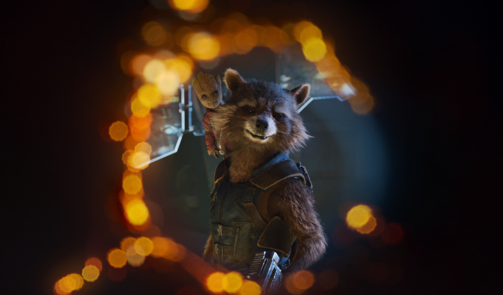 Guardians of the Galaxy Vol 2 Rocket Raccoon Superhero screenshot #1 1024x600
