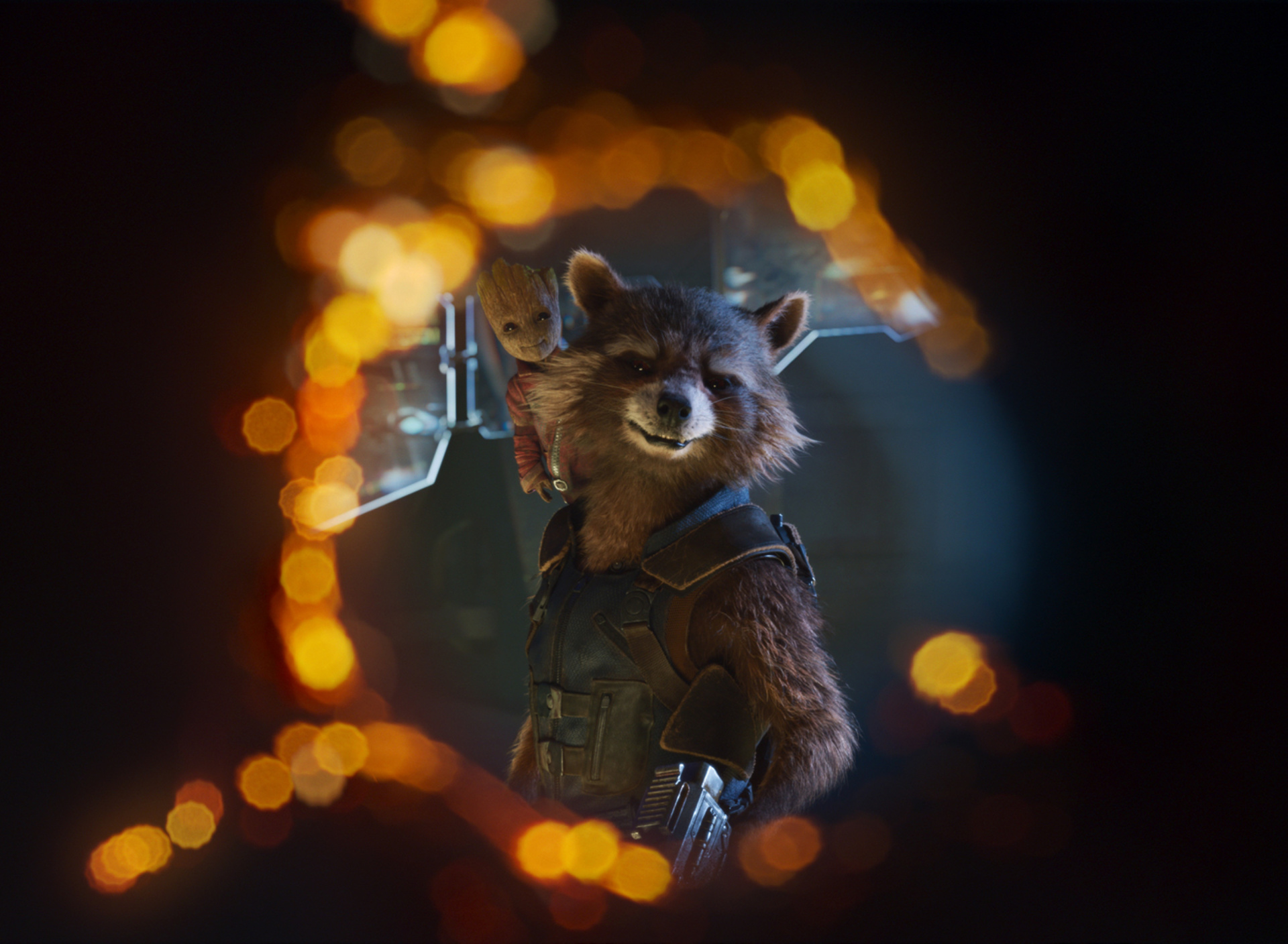 Guardians of the Galaxy Vol 2 Rocket Raccoon Superhero wallpaper 1920x1408