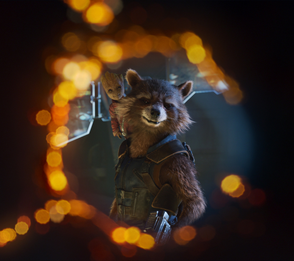 Guardians of the Galaxy Vol 2 Rocket Raccoon Superhero screenshot #1 960x854