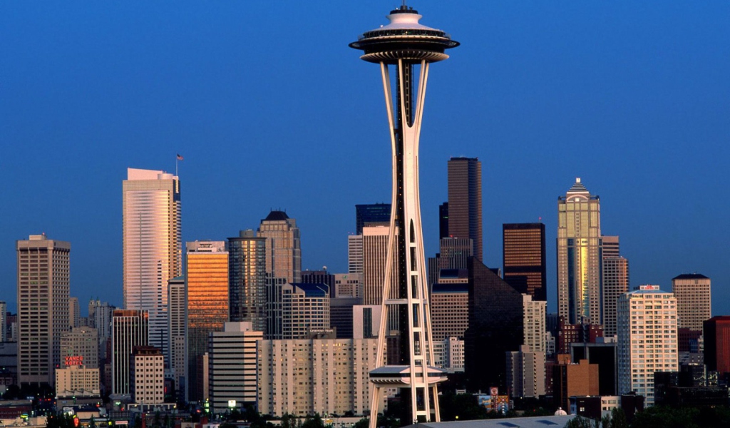 Screenshot №1 pro téma Seattle Space Needle 1024x600