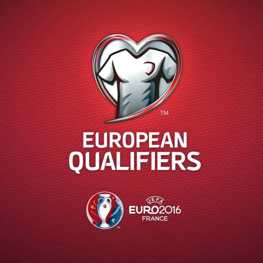 Обои UEFA Euro 2016 Red 1024x1024