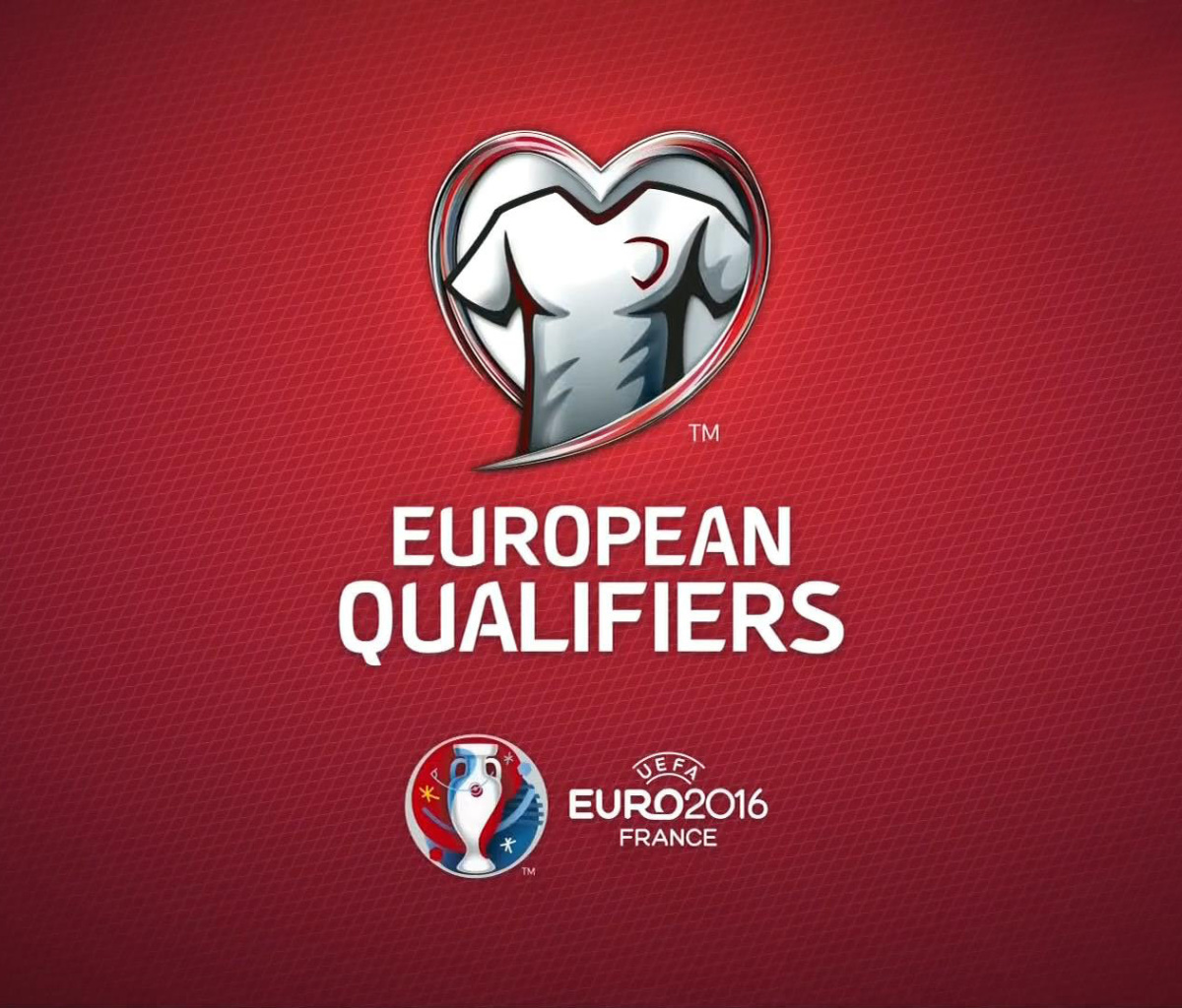 UEFA Euro 2016 Red wallpaper 1200x1024