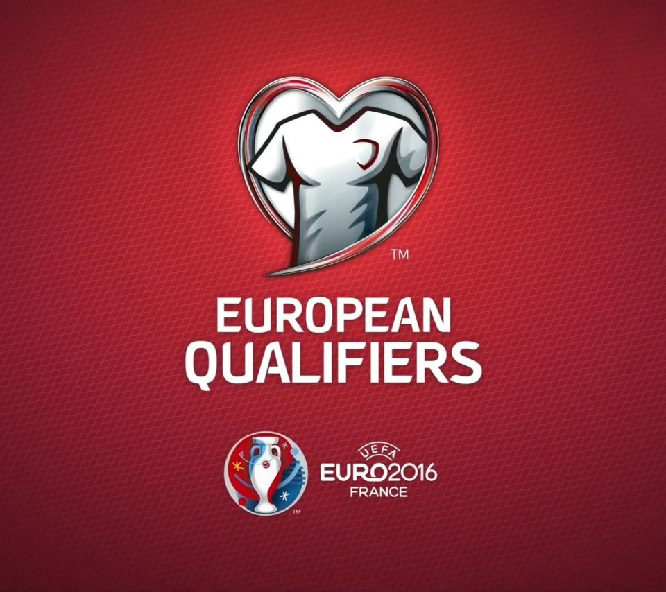 Обои UEFA Euro 2016 Red 960x854