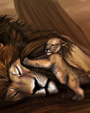 Das Lion King Wallpaper 128x160