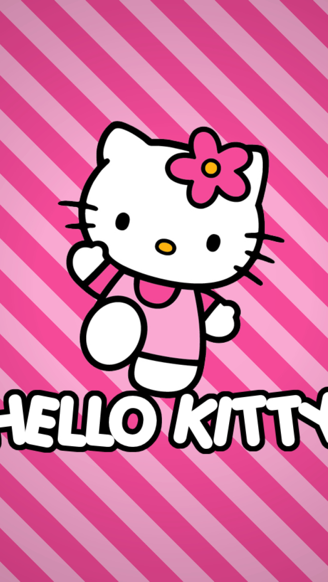 Fondo de pantalla Hello Kitty 640x1136