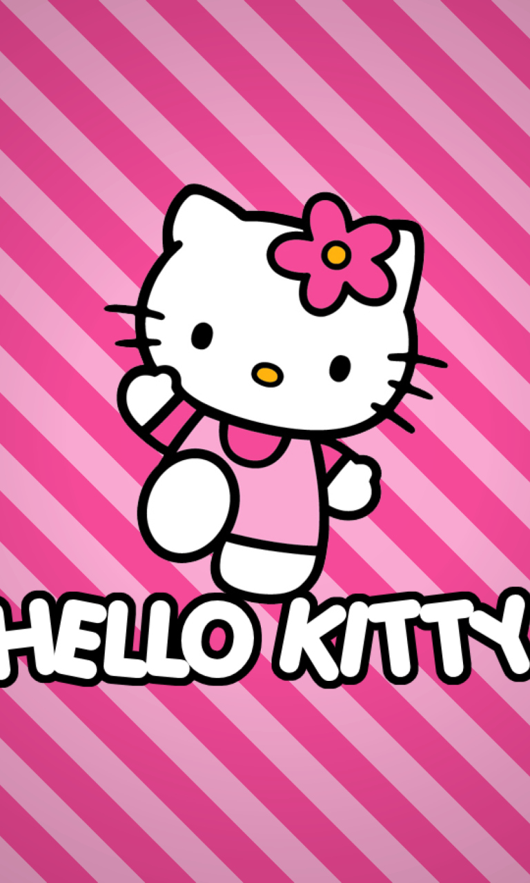 Обои Hello Kitty 768x1280