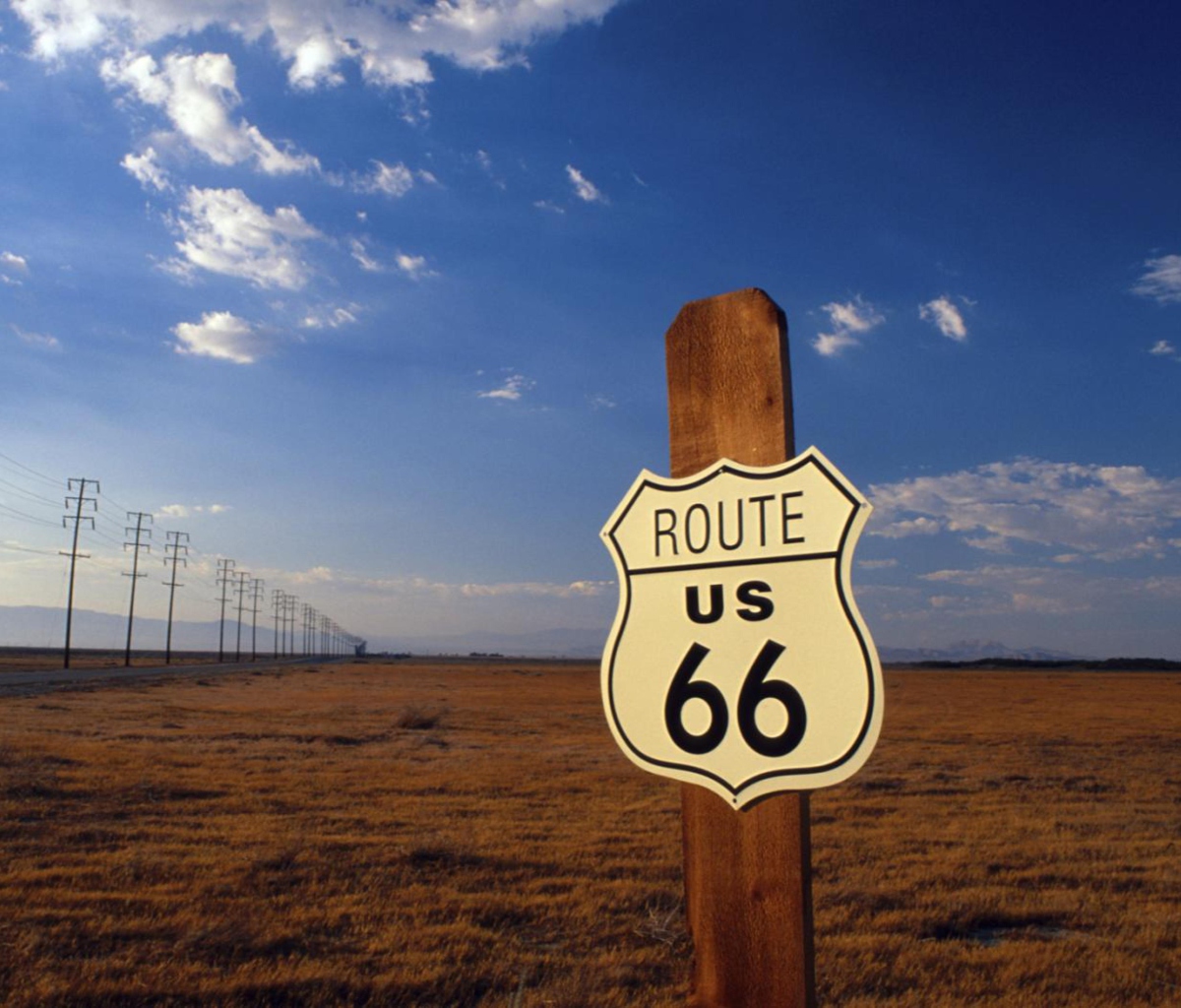 Fondo de pantalla America's Most Famous Route 66 1200x1024